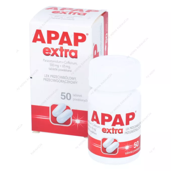 Apap extra – charakterystyka jednego z najpopularniejszych leków
